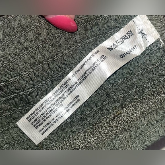 NWT Free People Another Weekend Longline Bralette / Army Combo - Picture 5 of 6